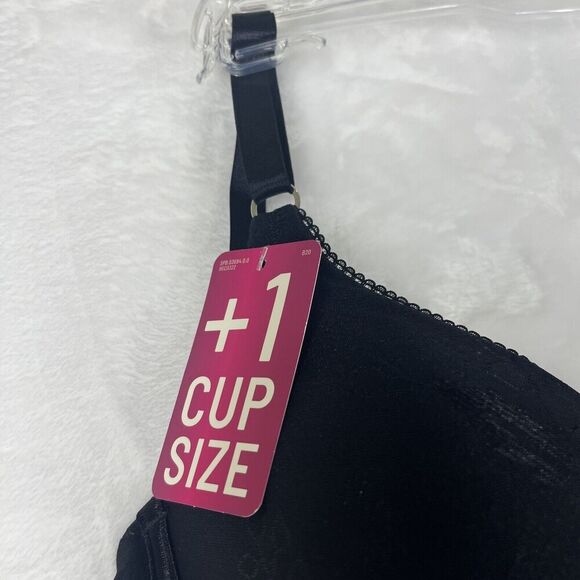Vanity Fair Ego Boost Bra Underwire Add-A-Size Push Up Black Size 34C NWT - Picture 5 of 9